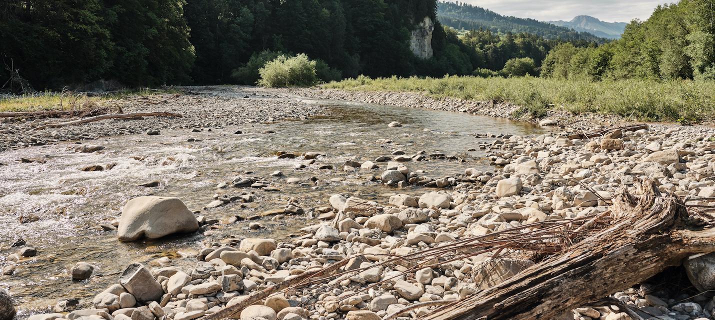 Une rivière naturelle
